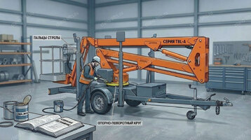 Официальные рекомендации завода-изготовителя по смазке прицепных подъемников (Серия TBL-A) для эксплуатации в Российской Федерации